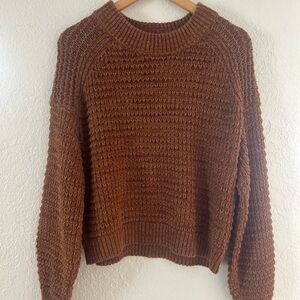 Universal Thread Warm Brown Crew Neck Sweater